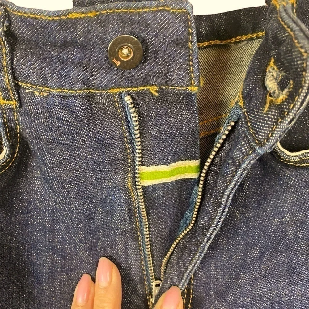 NWT Anthropologie Pilcro the slit straight jeans high rise size 25